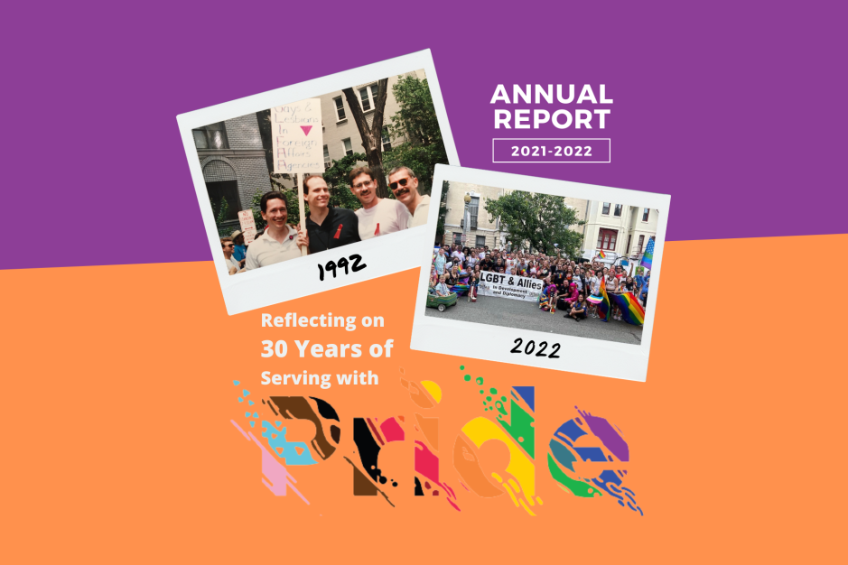 Reflecting on 30 Years of Serving with Pride: glifaa’s 2021-2022 Annual Report